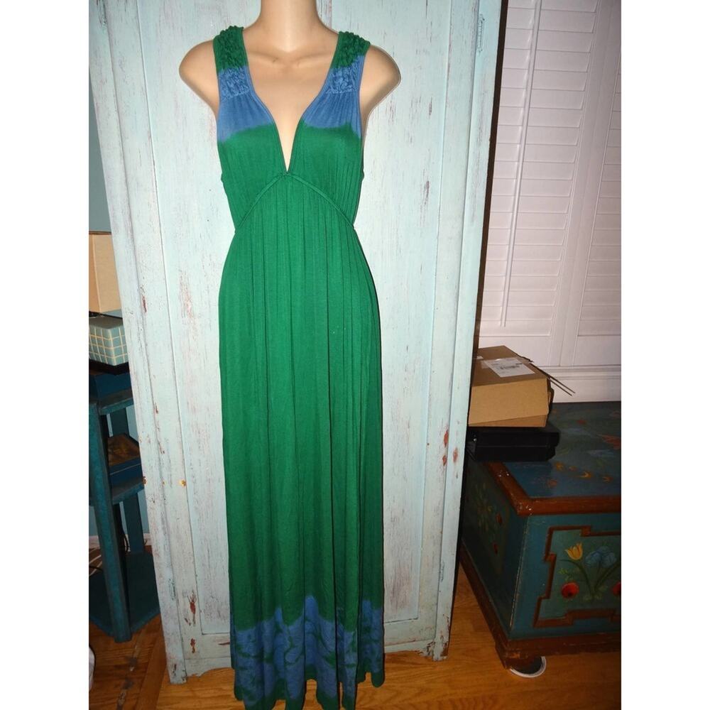 NEW LOVE TOKEN TIE DYE GODDESS MAXIDRESS XS
